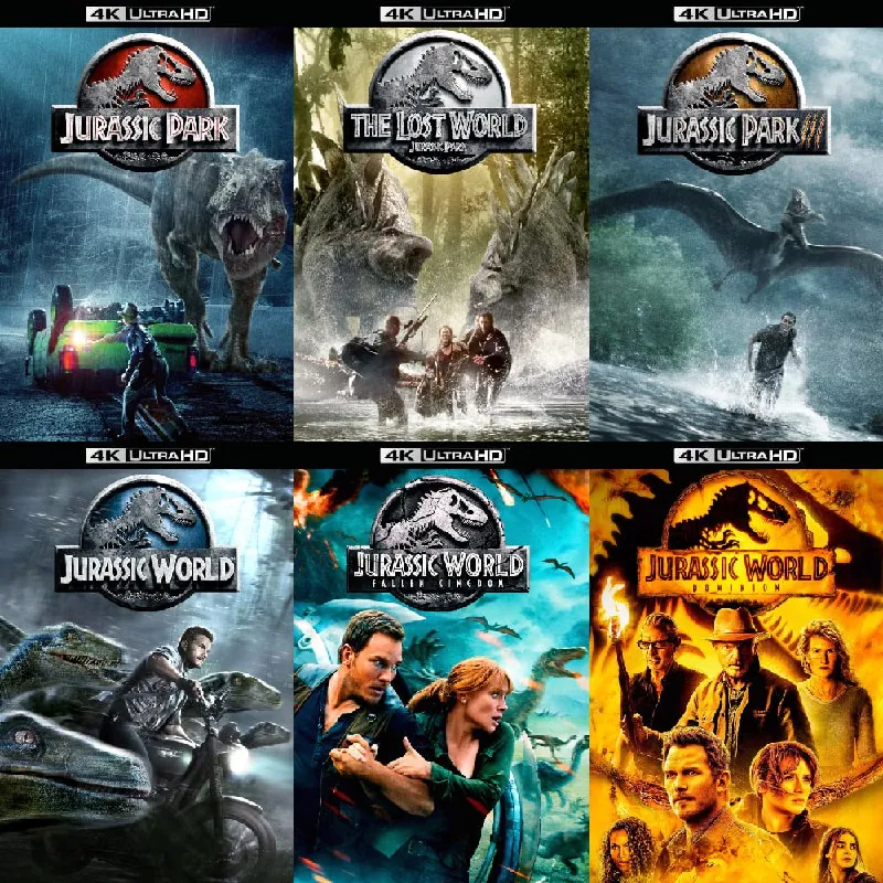 侏罗纪系列六部合集【4K蓝光原盘REMUX】【杜比视界&HDR10&次世代临境音国英双音规】内封简繁英双语特效字幕 夸克